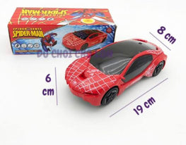 Spider man car with music and led light